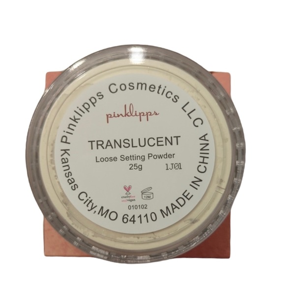 Pinklipps Cosmetics Translucent Loose Setting Powder - Picture 2 of 5